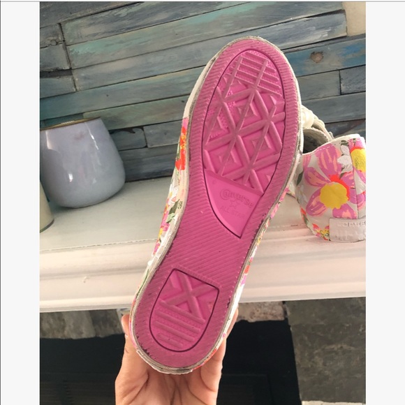 CONVERSE-X-PATBO-FLORAL-CHUCK-TAYLORs sz: 6.5 - Picture 11 of 11